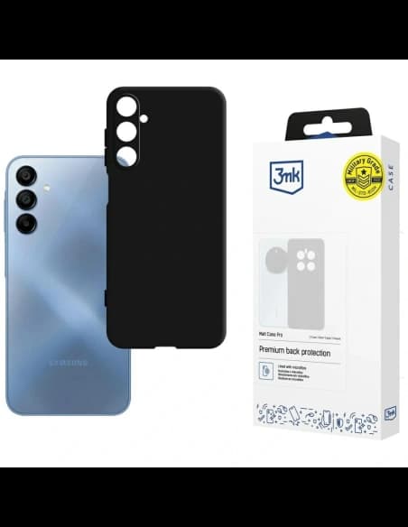 3MK Matt Case Pro Samsung Galaxy A15 5G schwarz