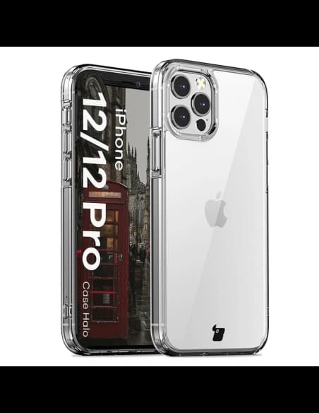 Bizon Case Halo für Apple iPhone 12 / 12 Pro transparent