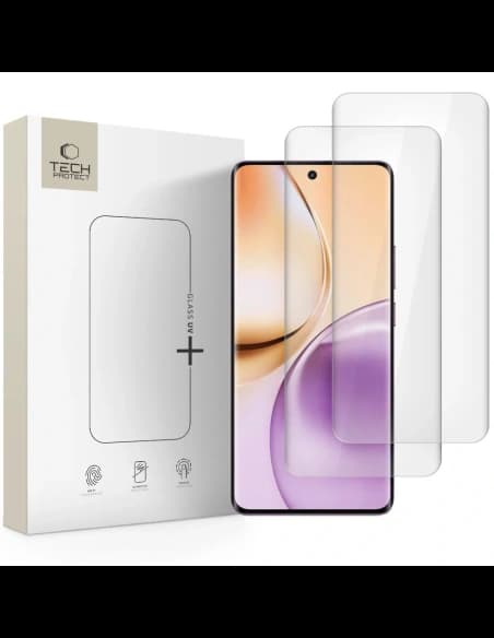 Tech-Protect Sticlă UV+ Realme 14 Pro 5G Clar [2 PACHET]