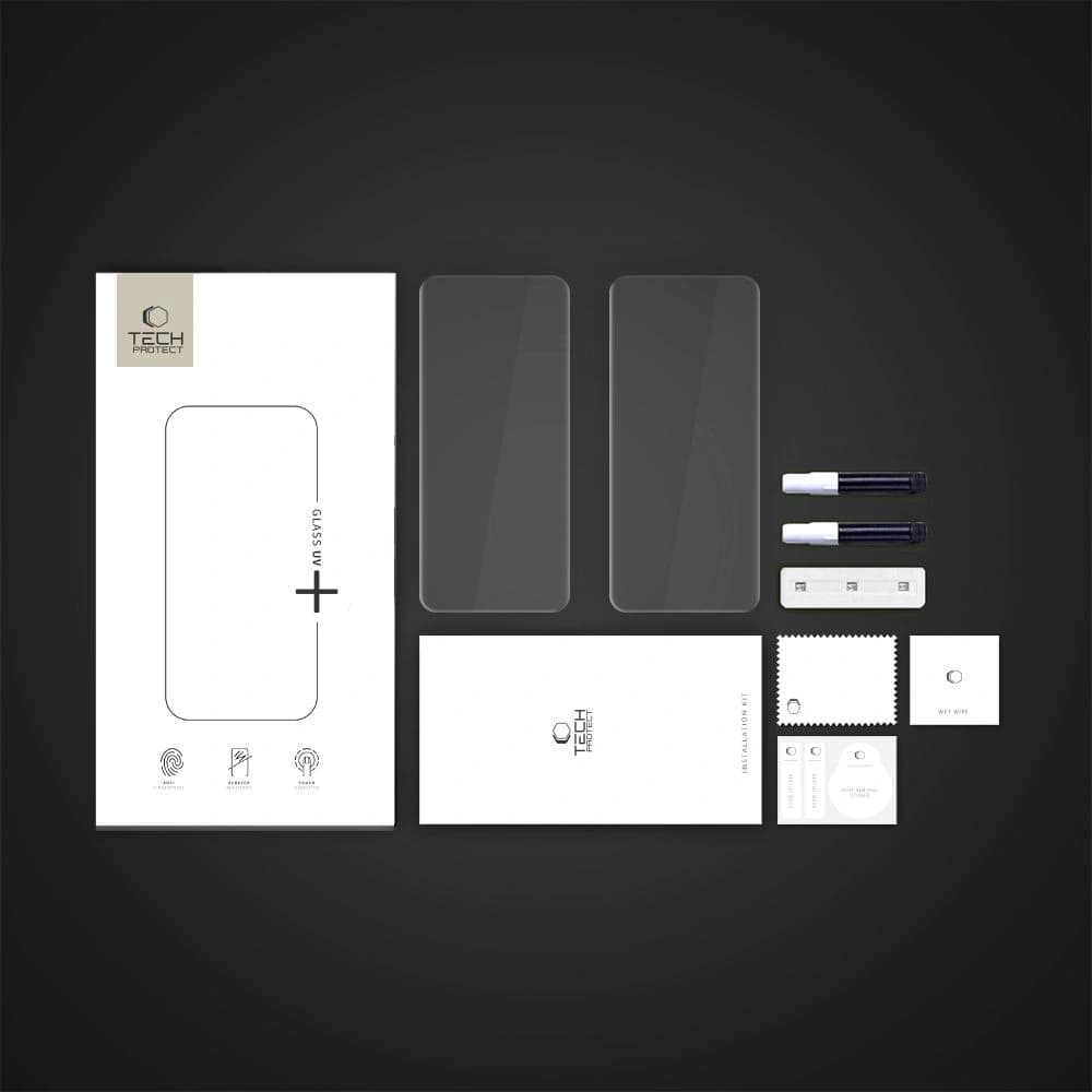 Tech-Protect Sticlă UV+ Realme 14 Pro 5G Clar [2 PACHET] - 4