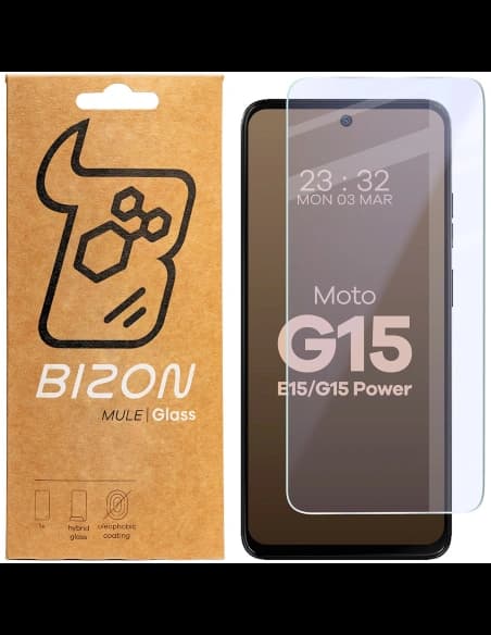 Bizon Glass Mule Motorola Moto G15 / G15 Power / E15