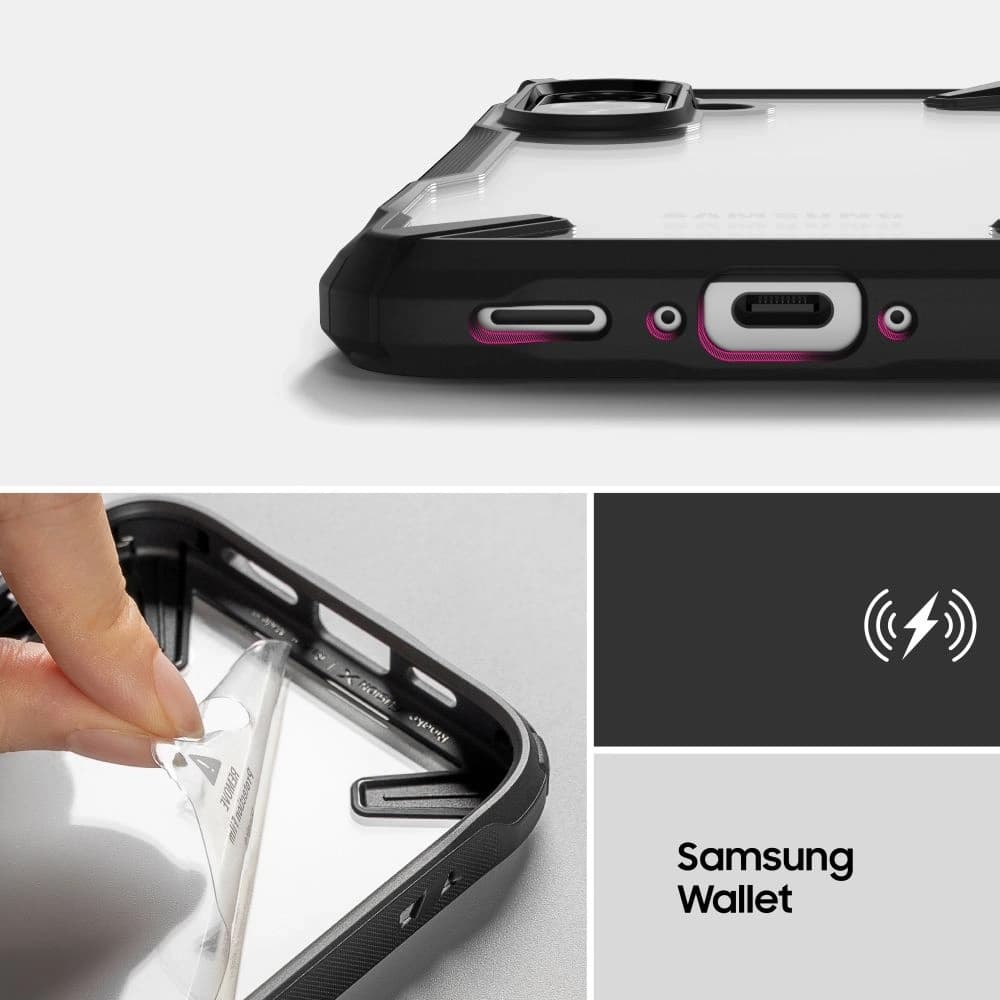 Ringke Fusion-X Samsung Galaxy A36 / A56 5G Černá - 8