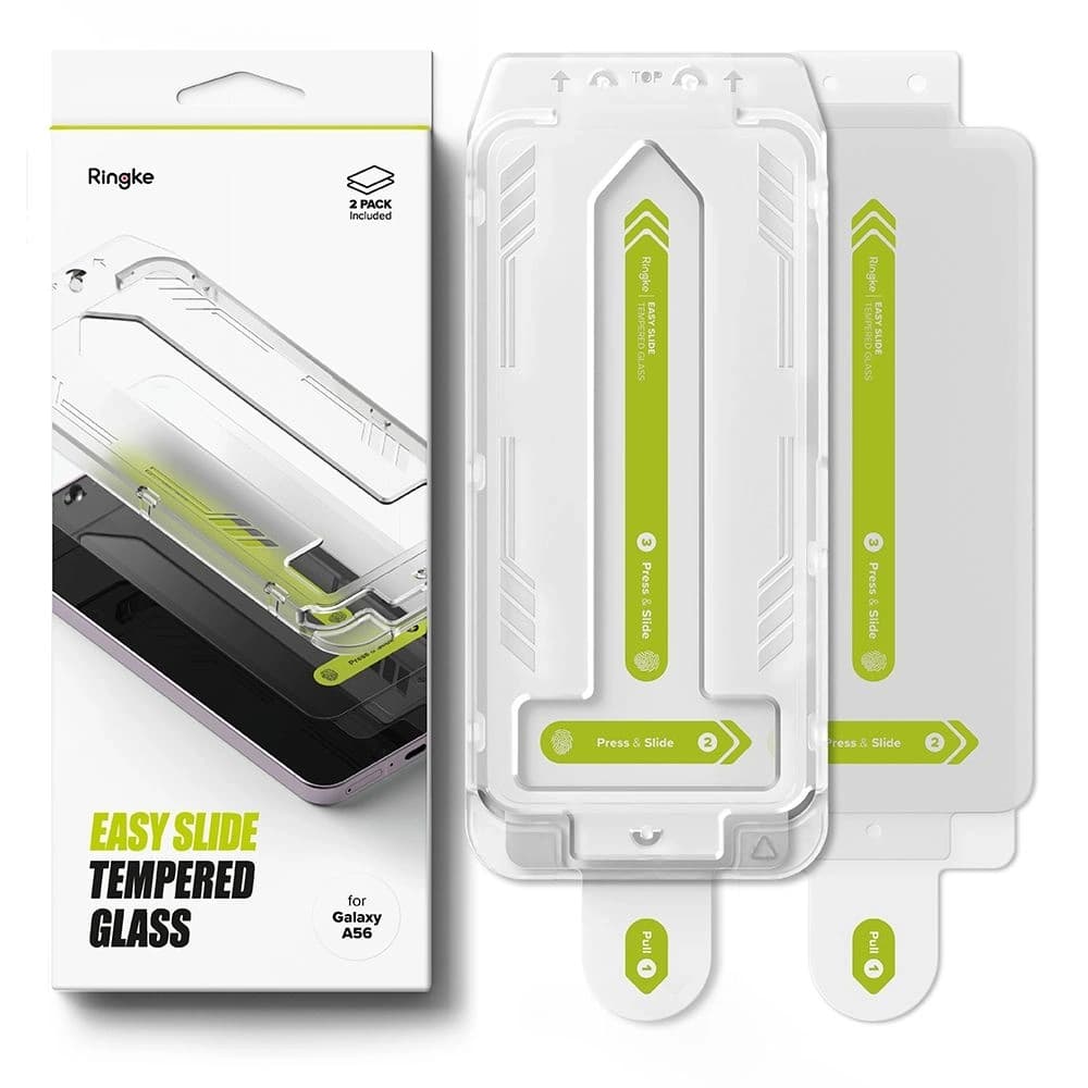 Ringke Easy Slide Samsung Galaxy A56 5G Clear [2 PACK] - 7