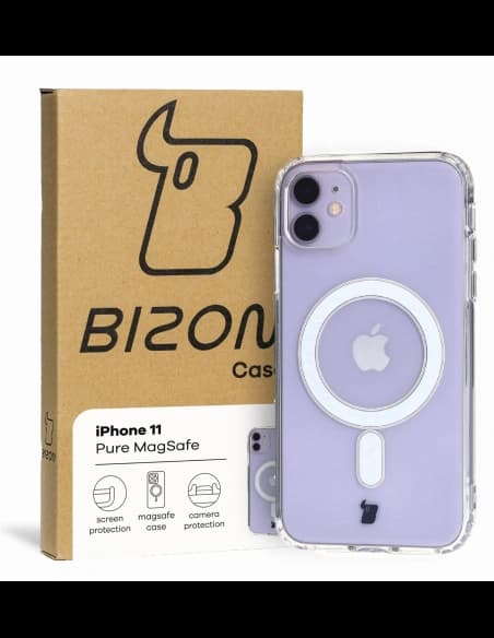 Bizon Case Pure Magnetic Apple iPhone 11 klar