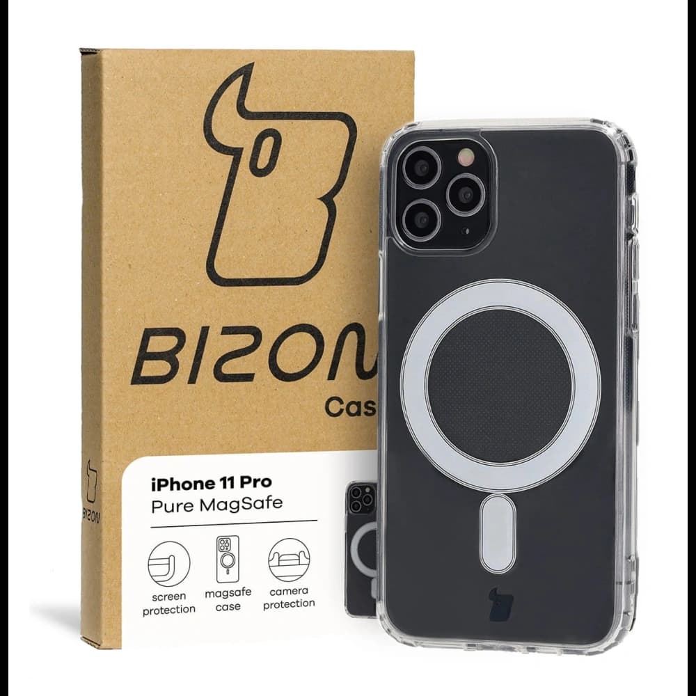 Bizon Case Pure Magnetic Apple iPhone 11 Pro klar - 1