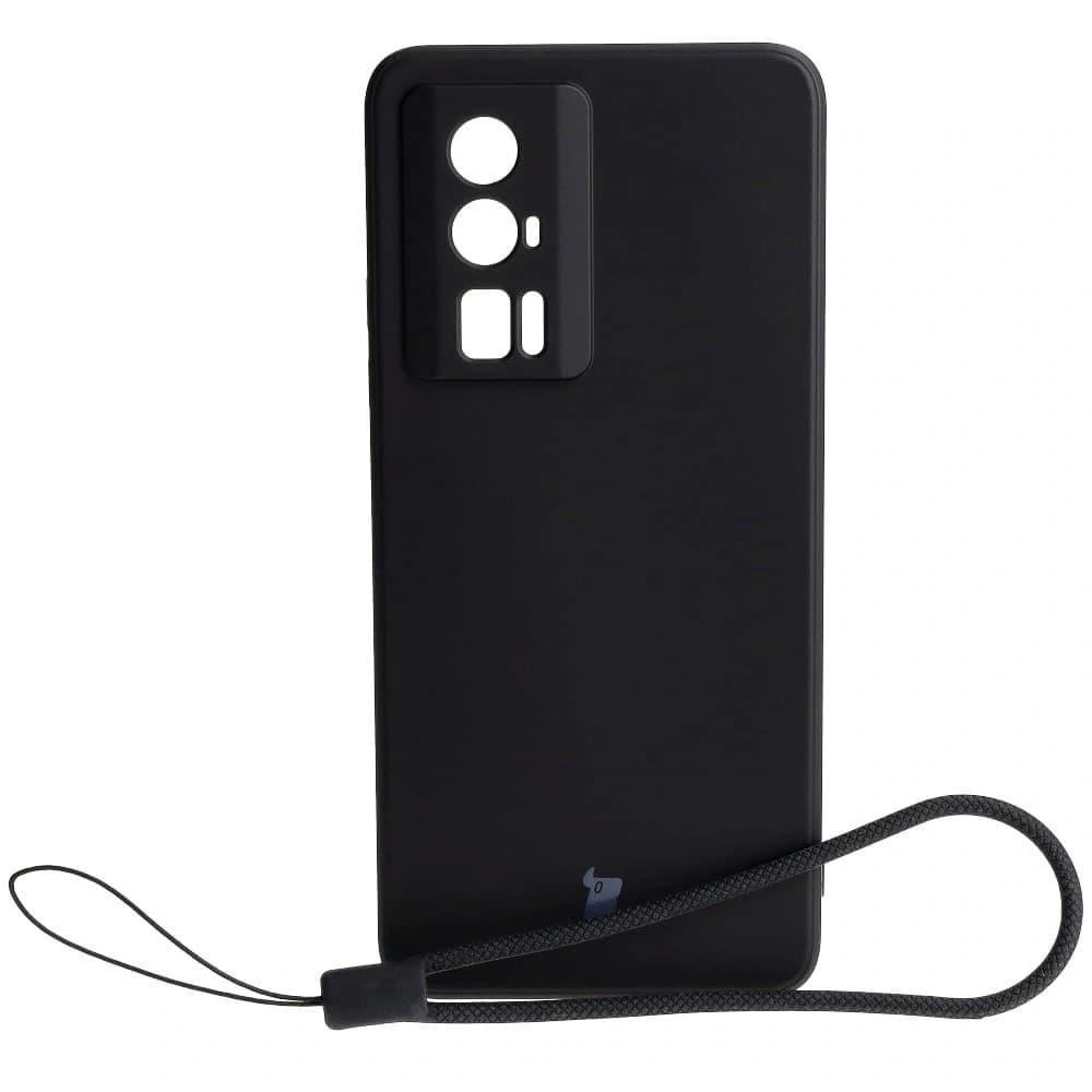 Bizon Case Silikon Sq Xiaomi Poco F5 Pro schwarz - 1