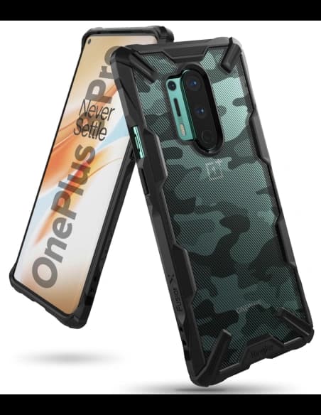 Ringke Fusion-X OnePlus 8 Pro Camo (Moro) Black