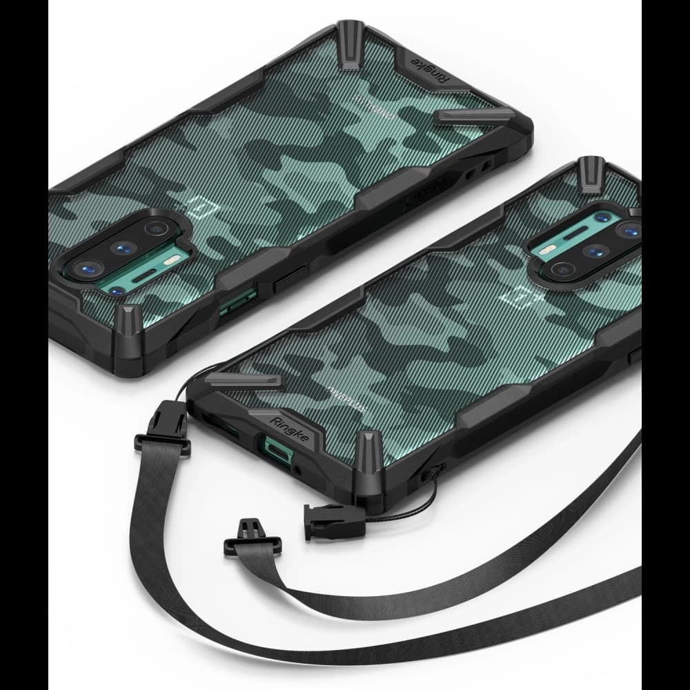 Ringke Fusion-X OnePlus 8 Pro Camo (Moro) Black - 7