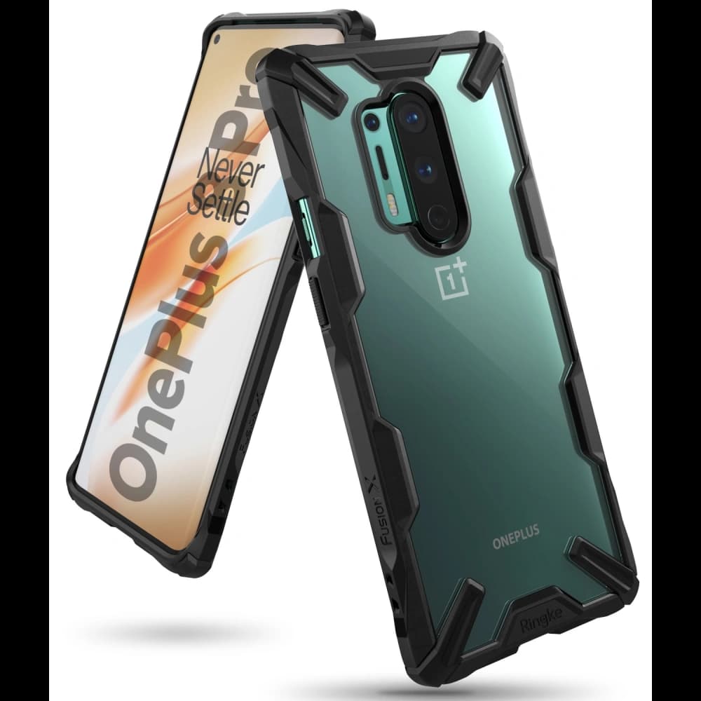 Ringke Fusion-X OnePlus 8 Pro Black - 1