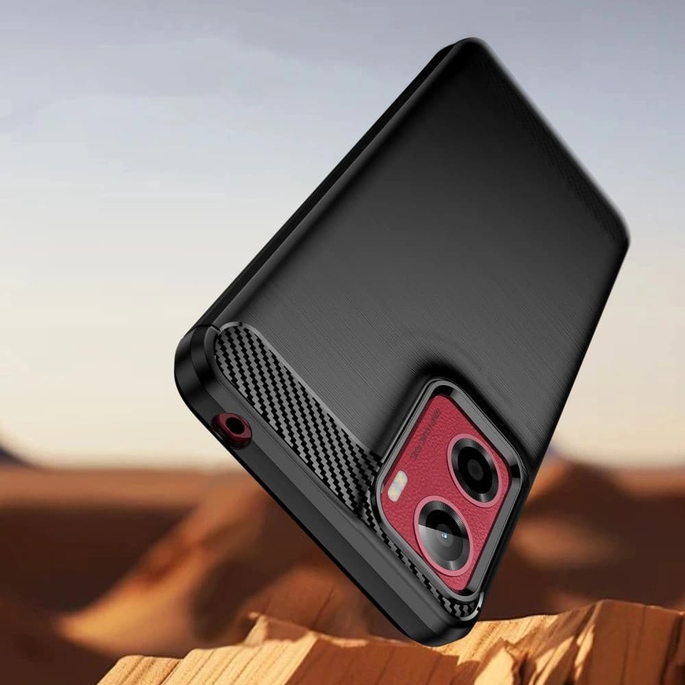 Tech-Protect TPUCarbon Motorola Moto G05 / E15 Černá - 2
