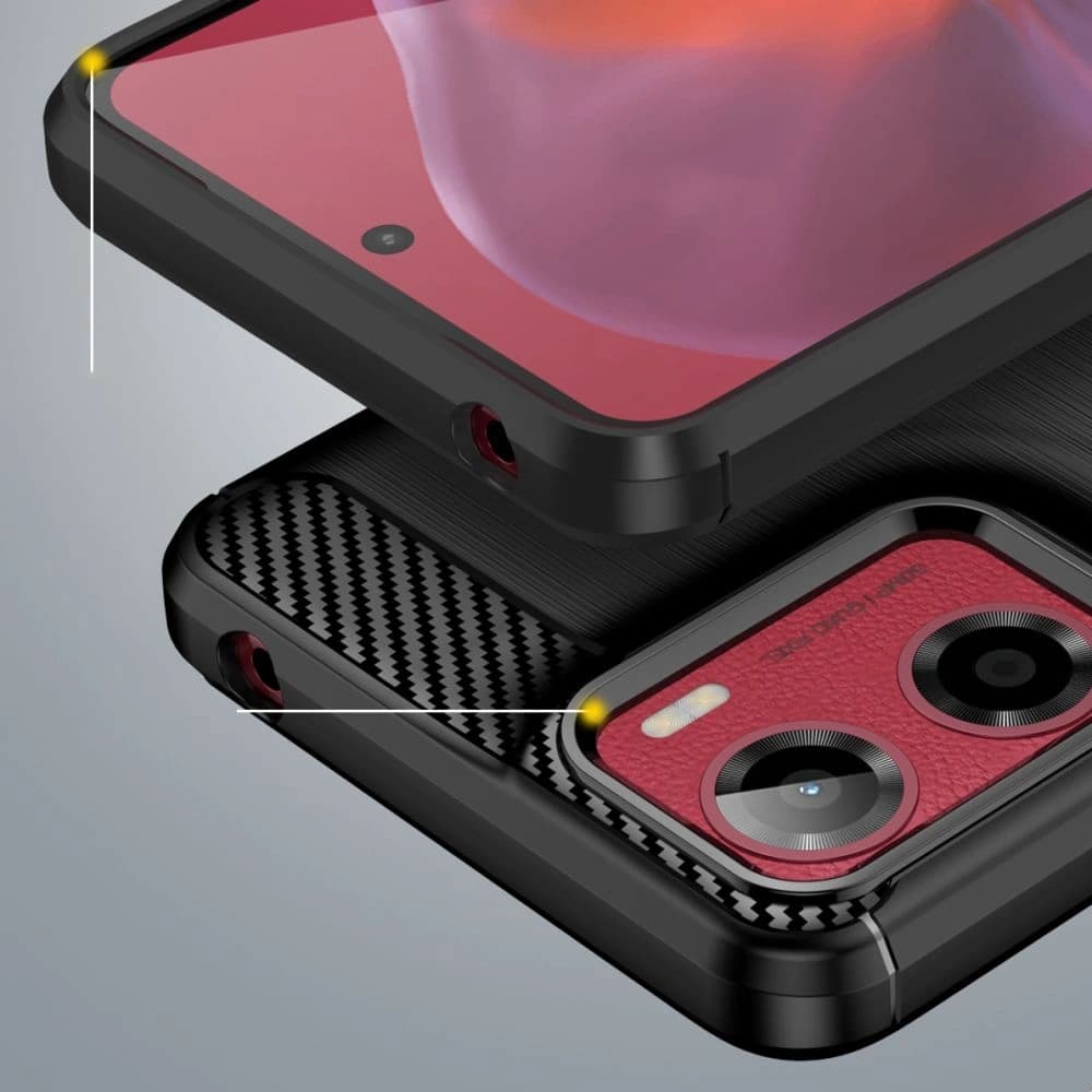Tech-Protect TPUCarbon Motorola Moto G05 / E15 Černá - 5