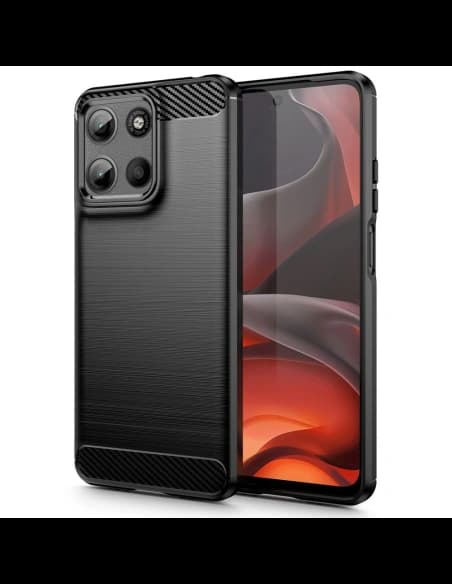 Tech-Protect TPUCarbon Motorola Moto G15 / G15 Power Negru