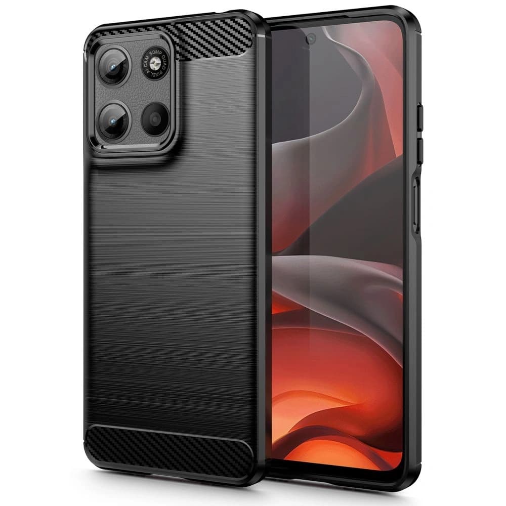 Tech-Protect TPUCarbon Motorola Moto G15 / G15 Power Black - 1