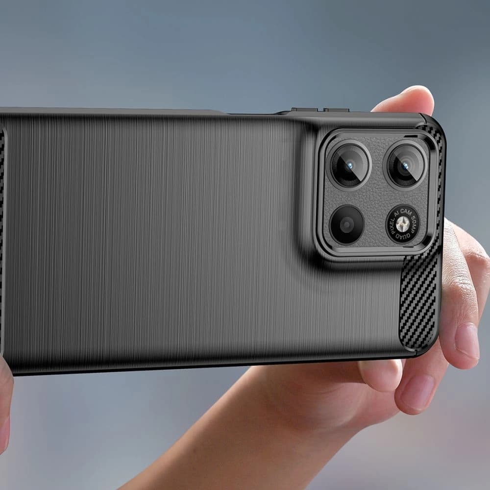 Tech-Protect TPUCarbon Motorola Moto G15 / G15 Power Black - 4