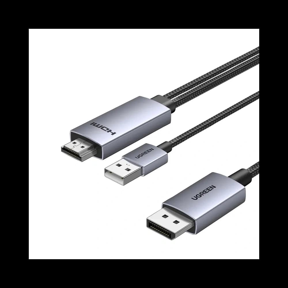 UGREEN HD169 DisplayPort / HDMI 4K 60Hz 2m (fekete) - 2