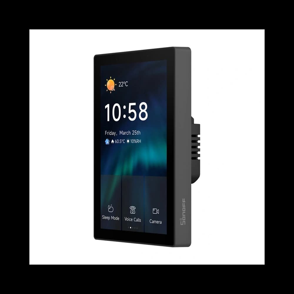 Panoul de control WiFi/Bluetooth/ZigBee Matter SONOFF NSPanel Pro 120 (negru) - 4