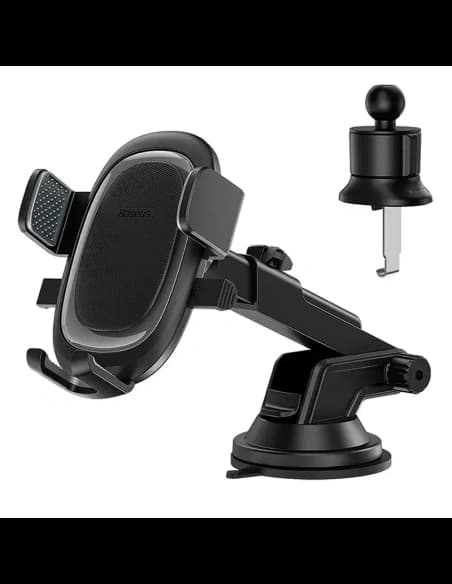 Baseus UltraControl Pro cockpit / grille car mount for phone (black)