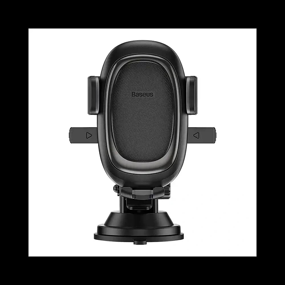 Baseus Suport auto UltraControl Pro pentru telefon (negru) cu prindere pe cockpit / grilă - 2
