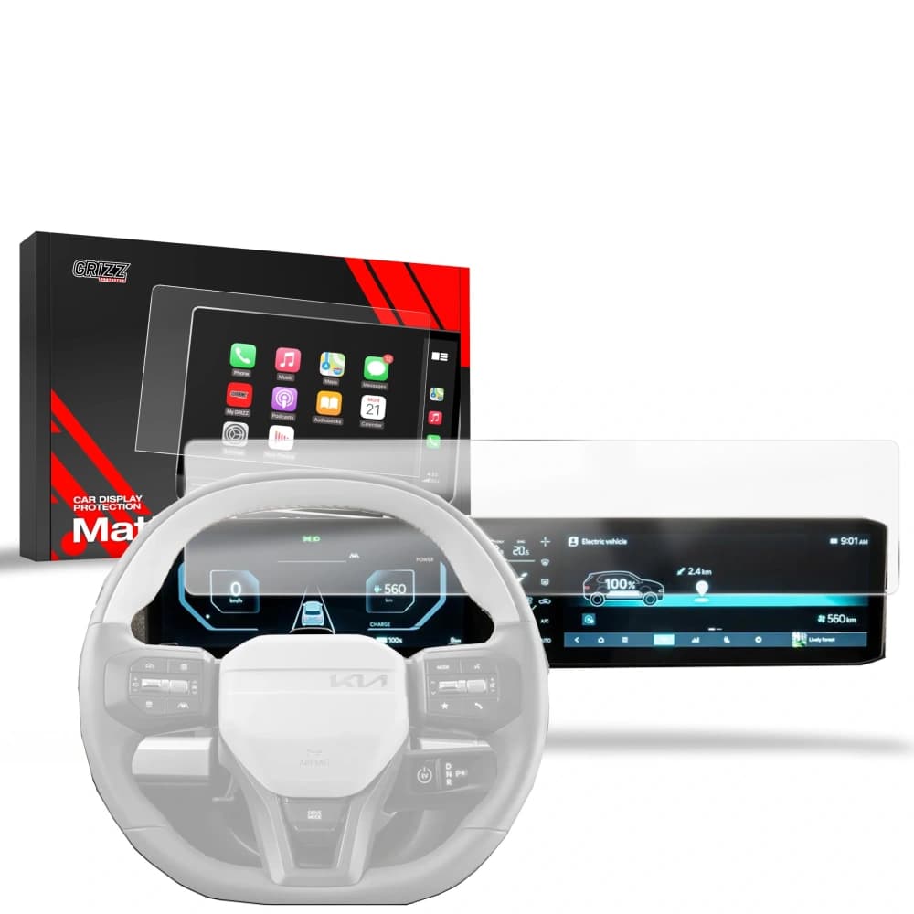 Matte GrizzGlass CarDisplay Protection Kia EV3 (2025) - 1