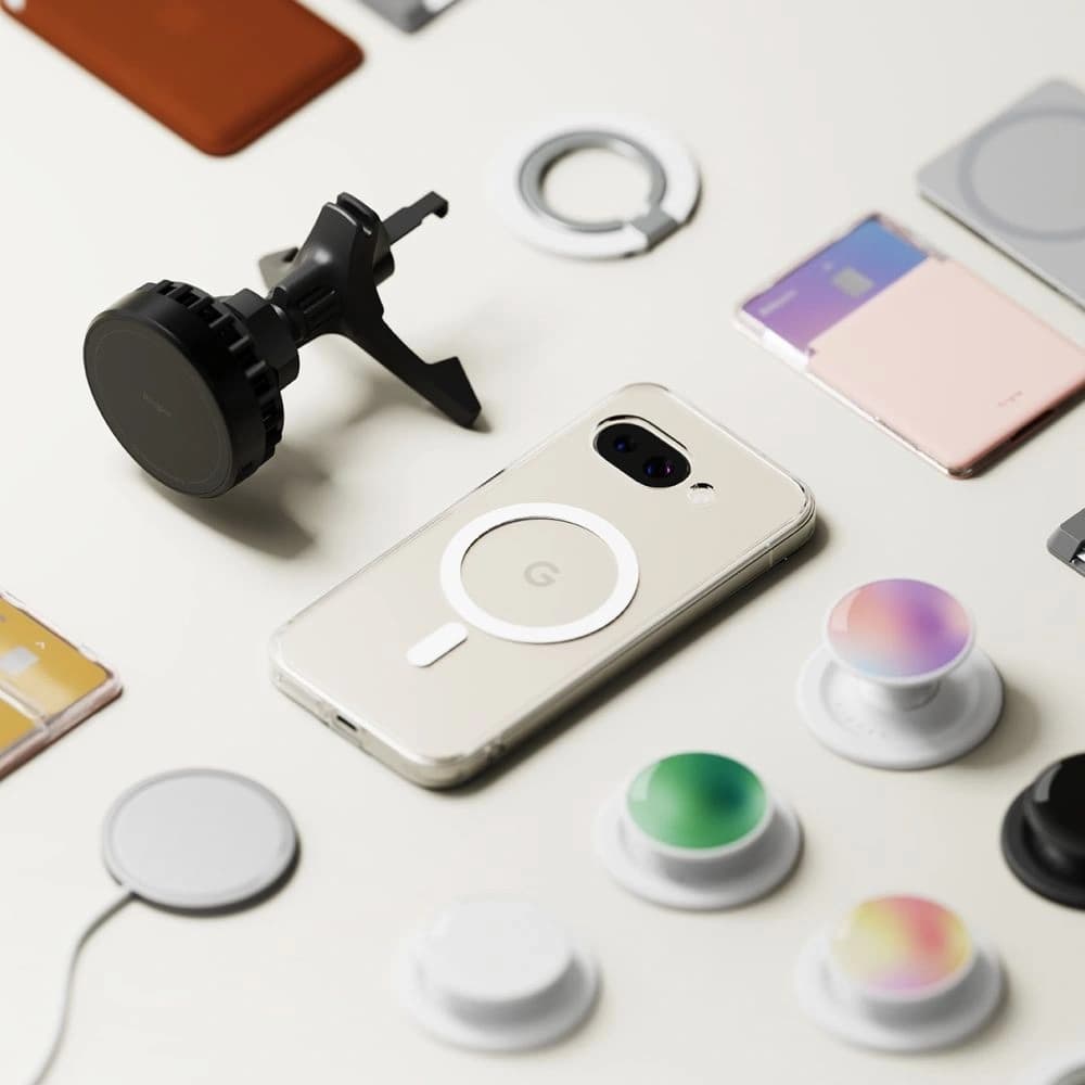 Etui Ringke Fusion Magnetic MagSafe Google Pixel 9a Clear - 6