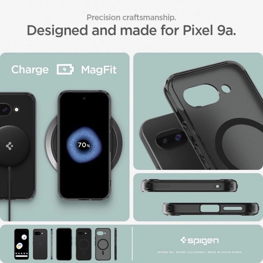 Spigen Ultra Hybrid Mag MagSafe Google Pixel 9a Frost Black - 14