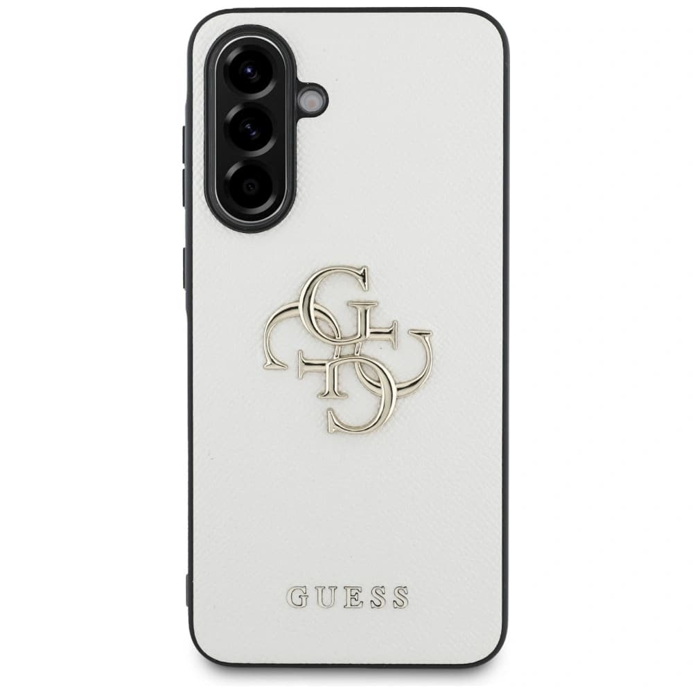 Guess Grained Big 4G Logo Small Classic Logo Samsung Galaxy A56 bézs - 2
