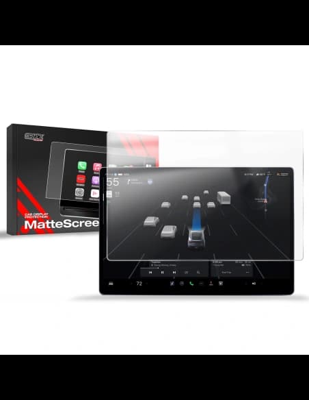 Matte GrizzGlass CarDisplay Protection Tesla Model S Facelift (2025)