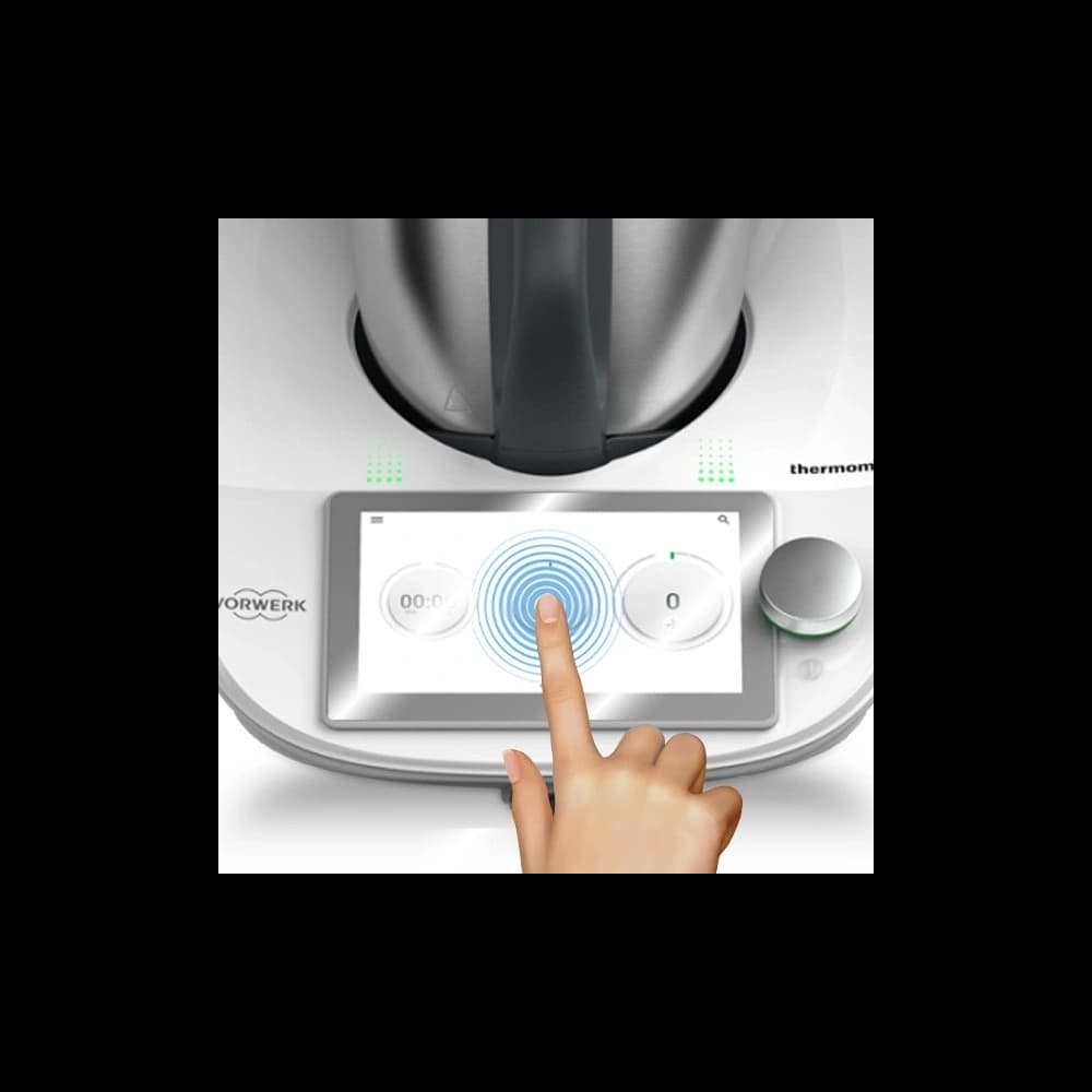 Szkło hybrydowe GrizzGlass HybridGlass do Thermomix TM7 - 5