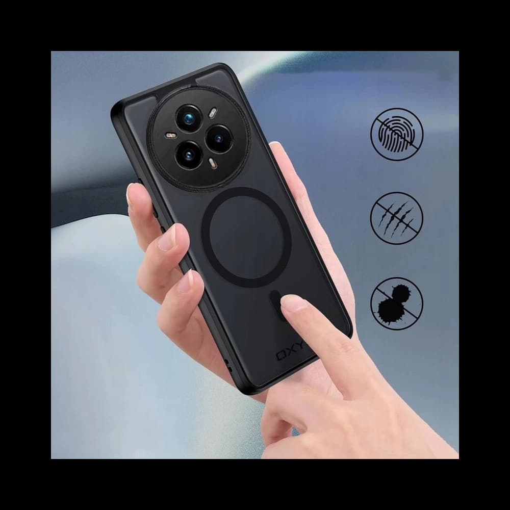 Tech-Protect Magmat MagSafe Realme 14 Pro 5G Matt Fekete - 3