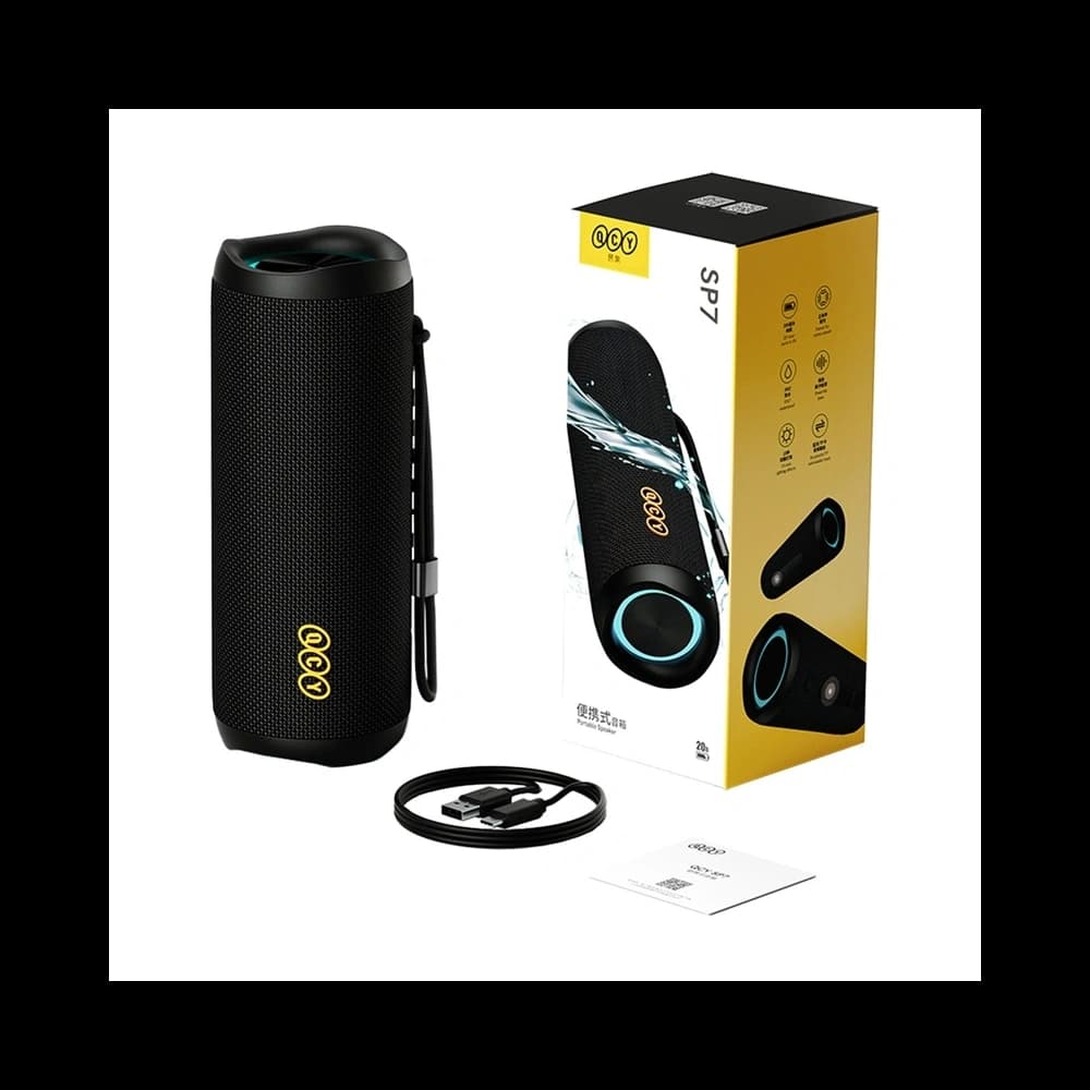 QCY SP7 Difuzor Bluetooth 5.4 Wireless (negru) - 4
