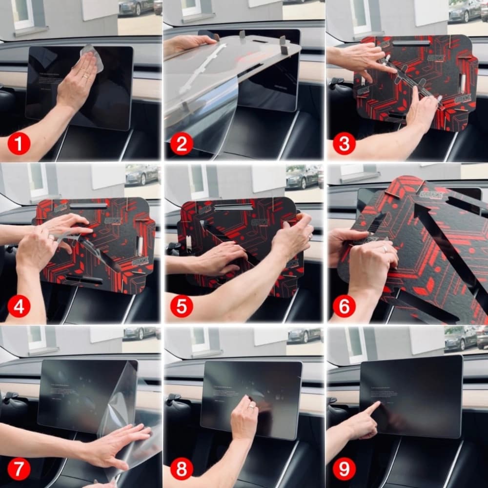 GrizzGlass CarDisplay MatteScreen Easy Skoda Superb 4 13" (2024-2025) - 9