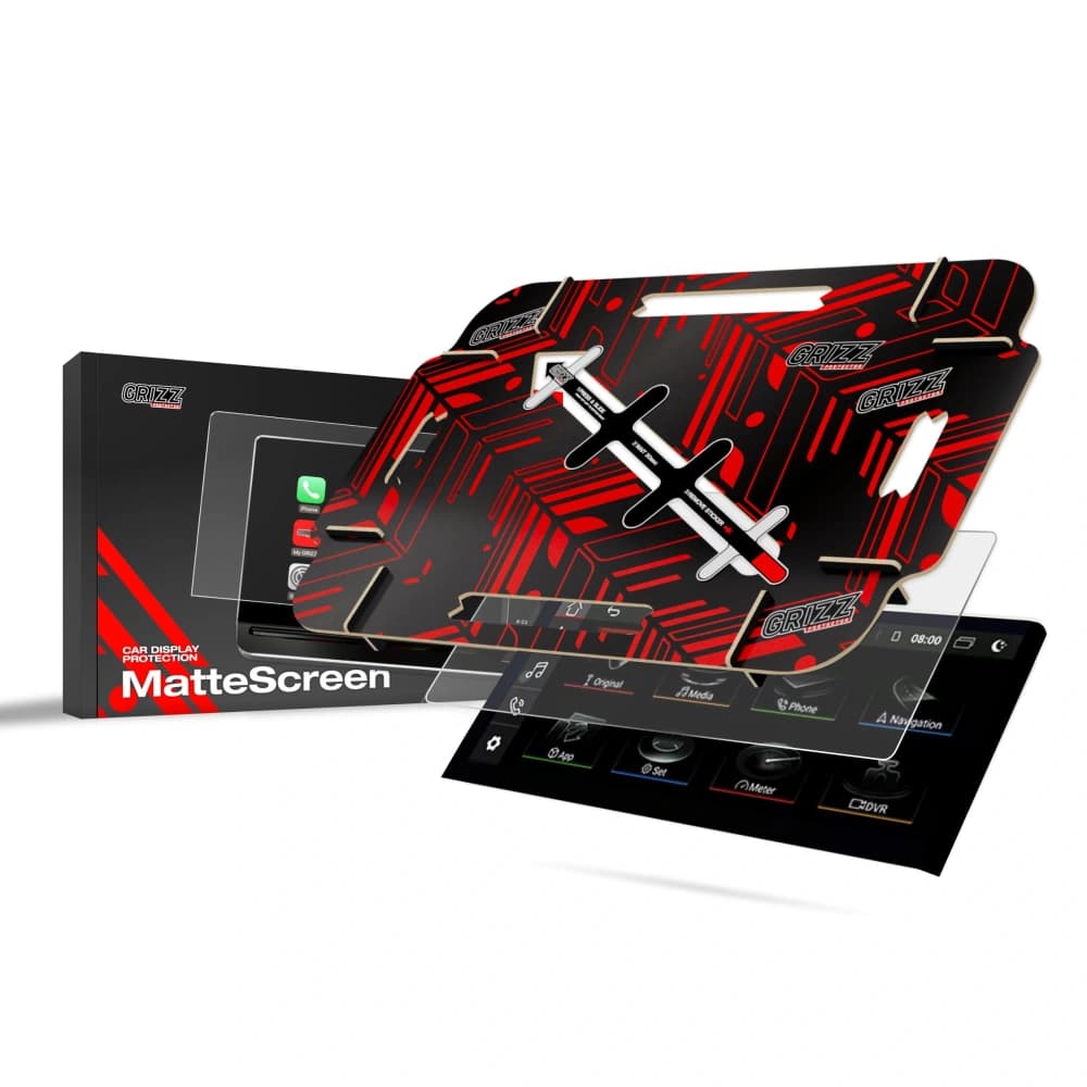 GrizzGlass CarDisplay MatteScreen Easy Audi A4 B9 10,1" (2020-2024) - 1