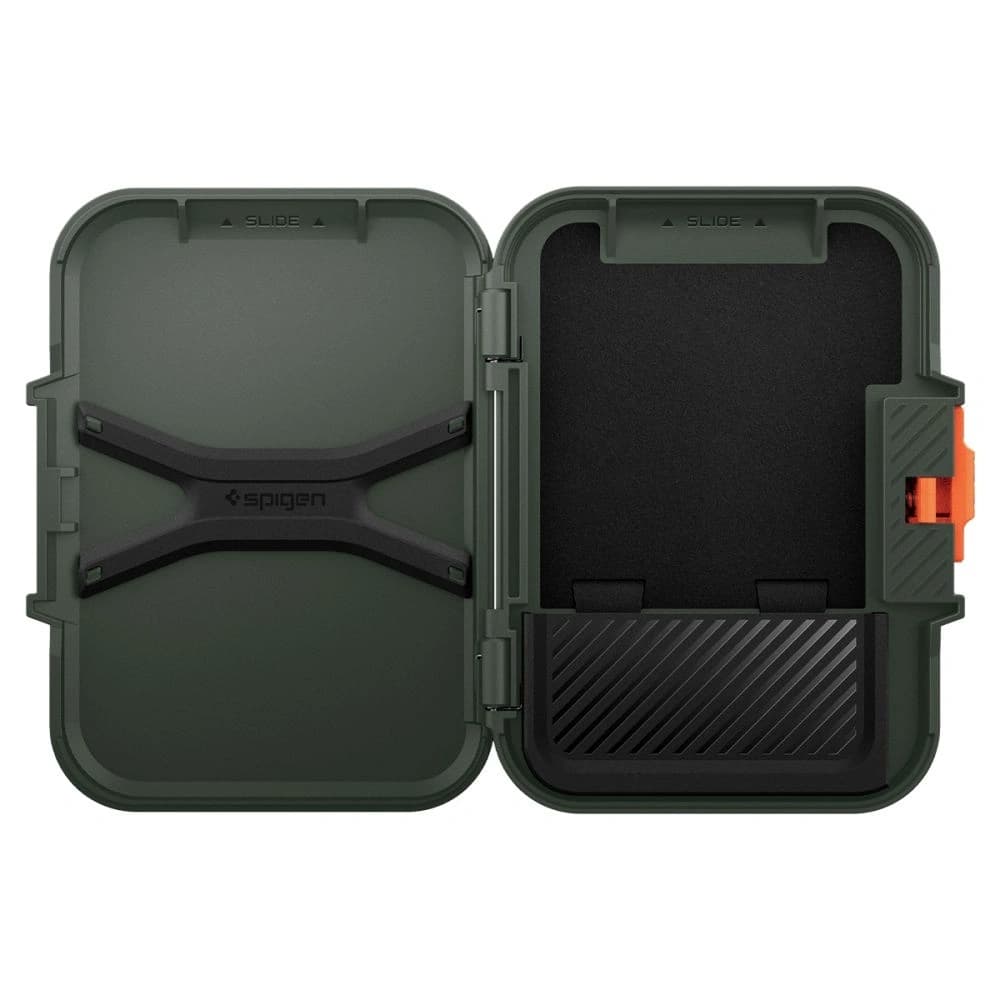 Spigen Lock Fit MagSafe Universal Magnetic Suport pentru Carduri Verde Militar - 8