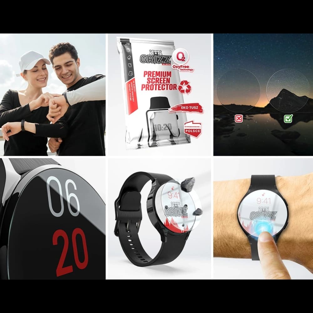 GrizzGlass HybridGlass Honor Uhr 5 Ultra - 10