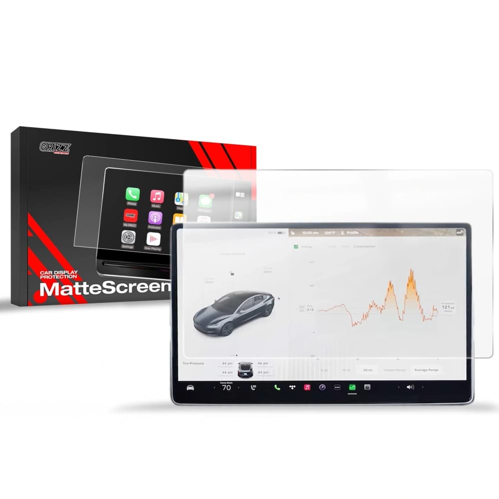 Matte GrizzGlass CarDisplay Protection Tesla Model Y Juniper (2024-2025) - 1