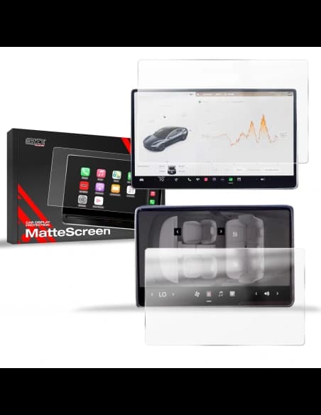 Matte GrizzGlass CarDisplay Protection Tesla Model Y Juniper (2024-2025) [2in1]