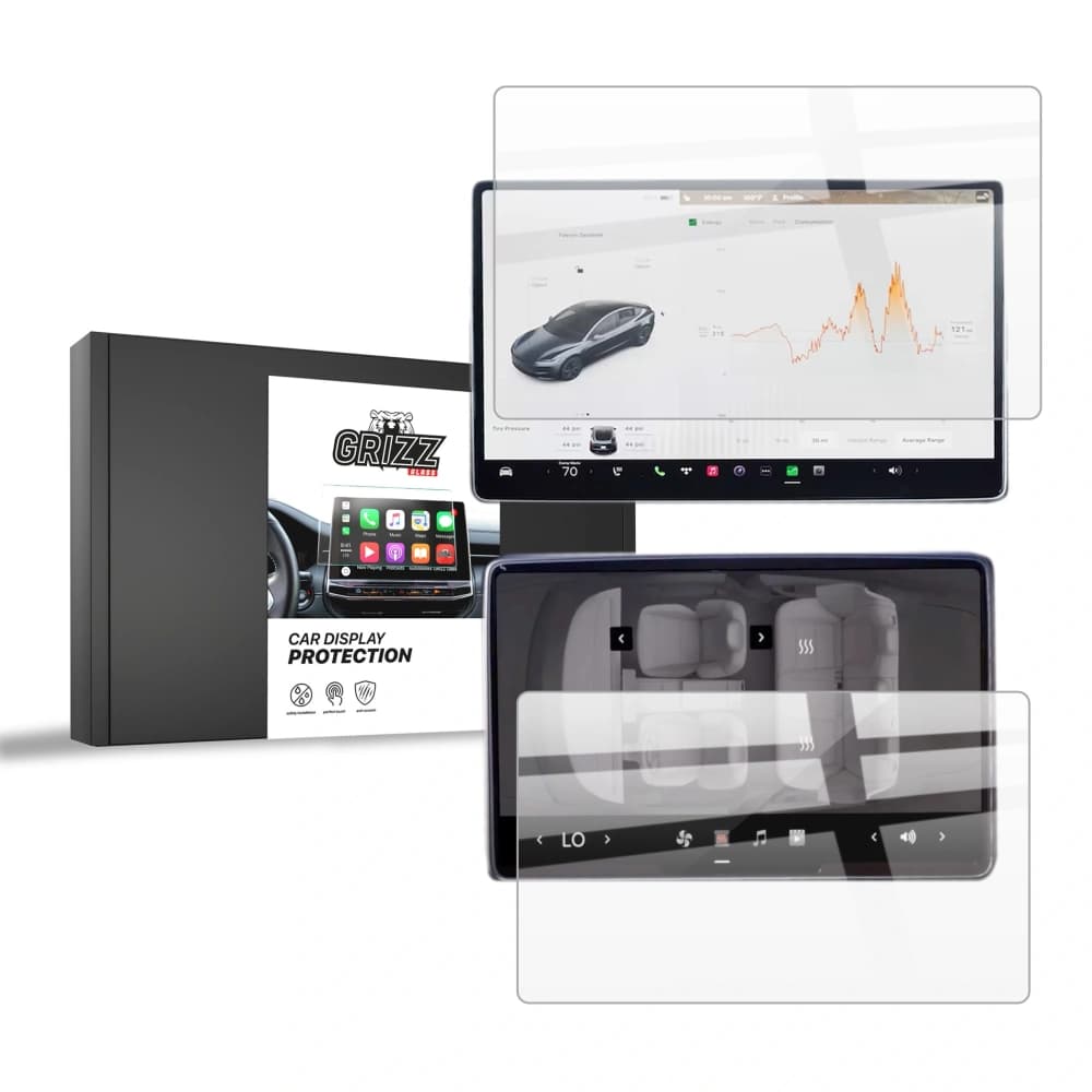 Ceramic GrizzGlass CarDisplay Protection Tesla Model Y Juniper (2024-2025) [2in1] - 1