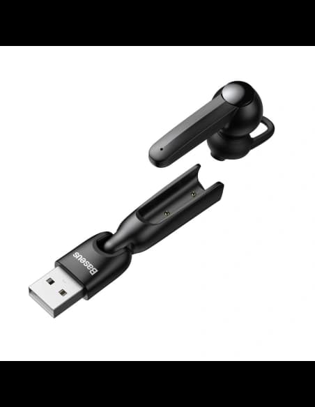 Bluetooth sluchátka 5.0 Baseus A05, USB (černá)