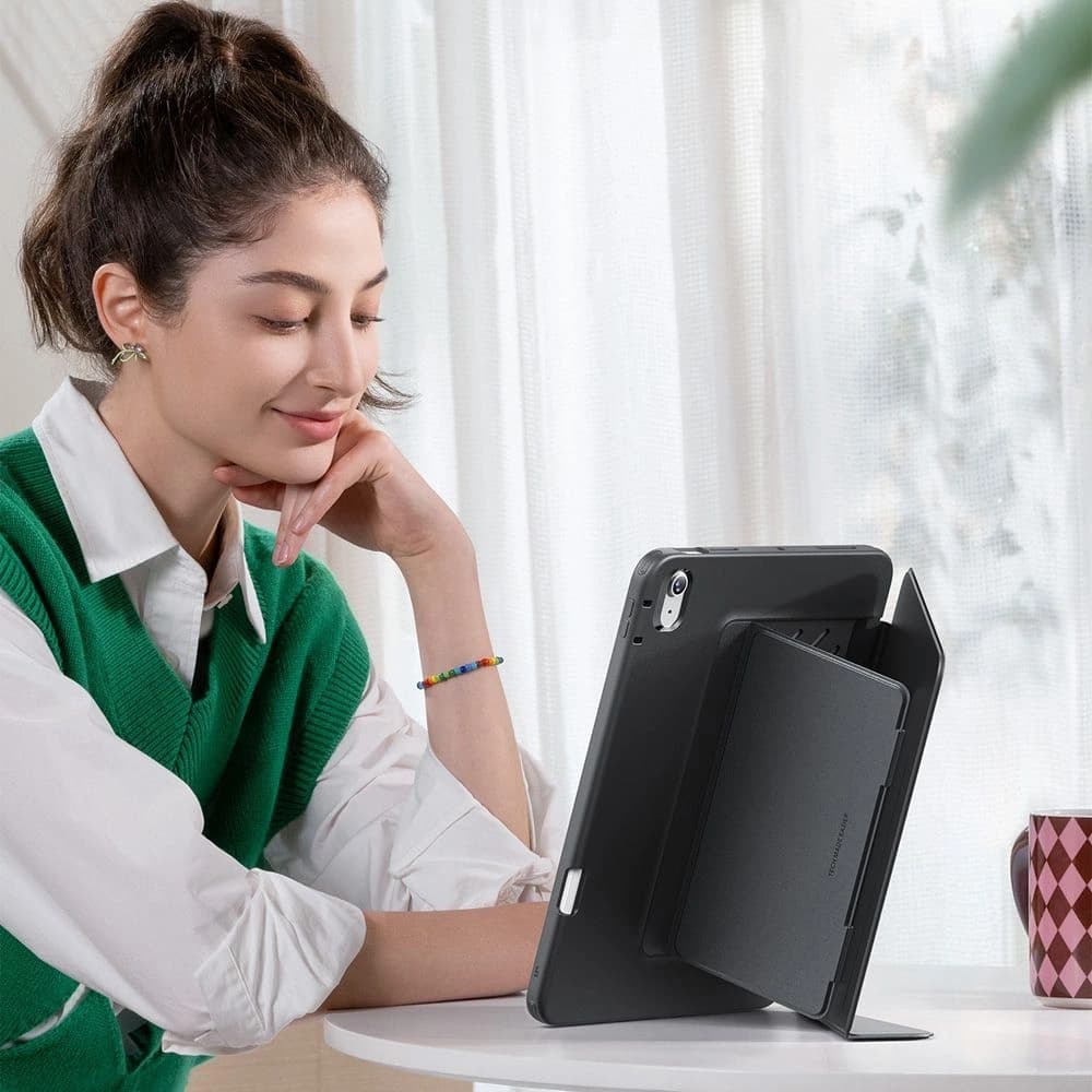 ESR Flip Hybrid Apple iPad Air 10.9 2020/2022 (4, 5 gen) / iPad Air 11 2024/2025 (6, 7 gen) Fekete - 5