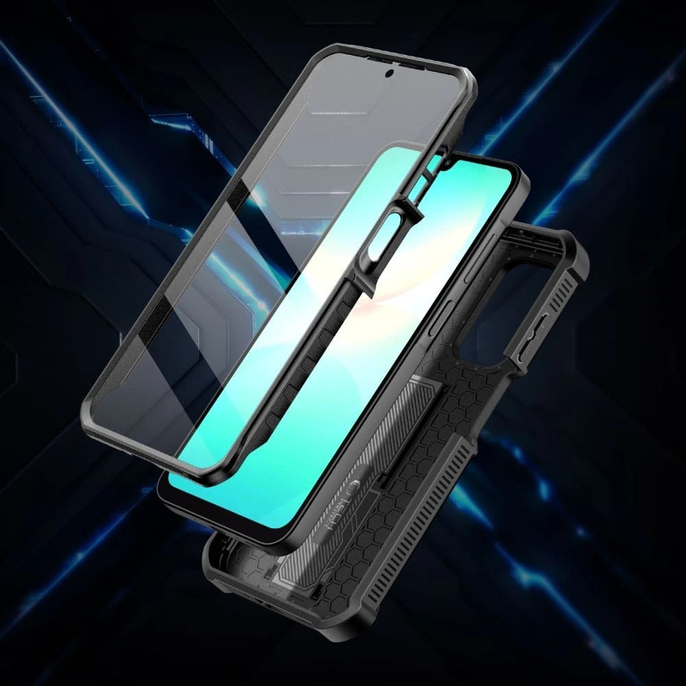 Case Tech-Protect Kevlar Cam+ Samsung Galaxy A26 5G Black - 2