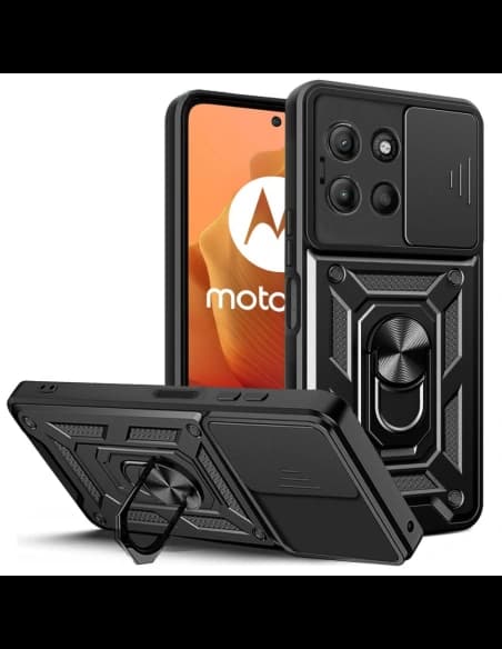 Etui Tech-Protect Camshield Pro Motorola Moto G15 Negru