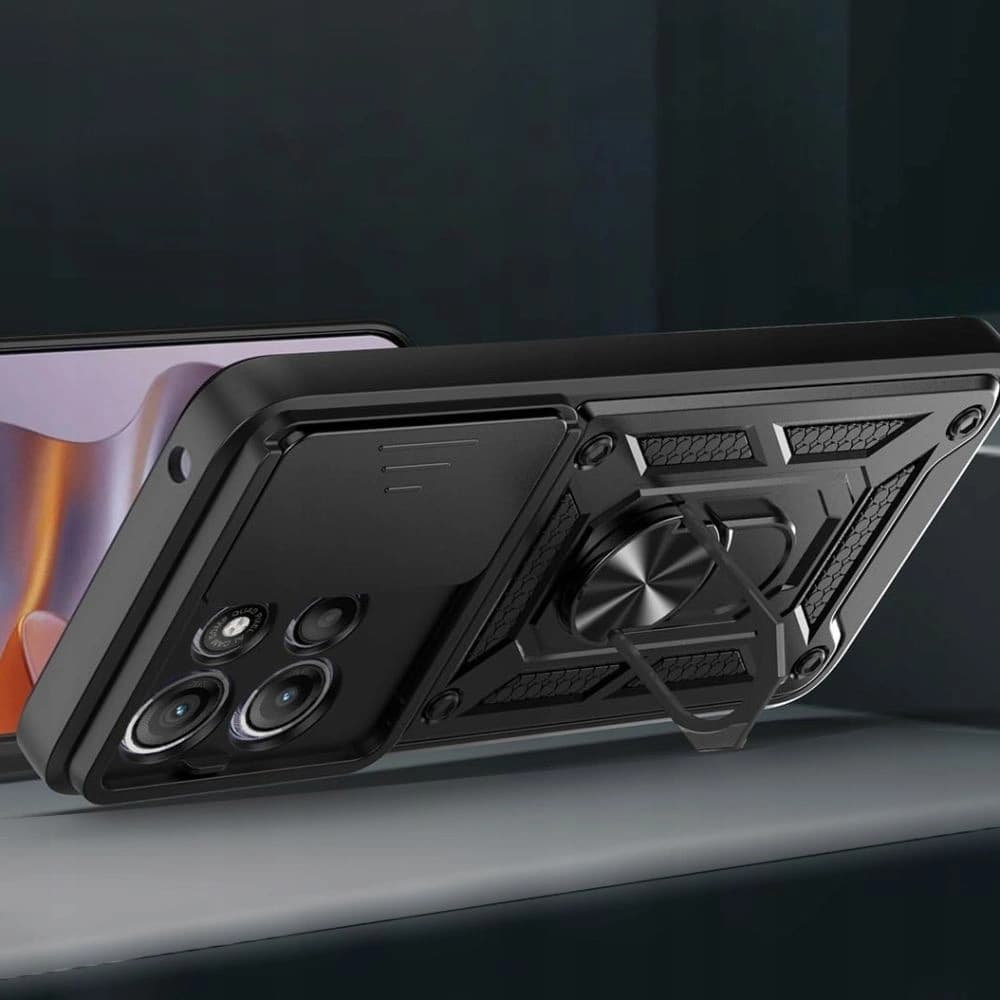 Case Tech-Protect Camshield Pro Motorola Moto G15 Black - 4