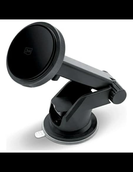 3MK Car MagCharger 15W Black Wireless Charging Car Mount for Dashboard