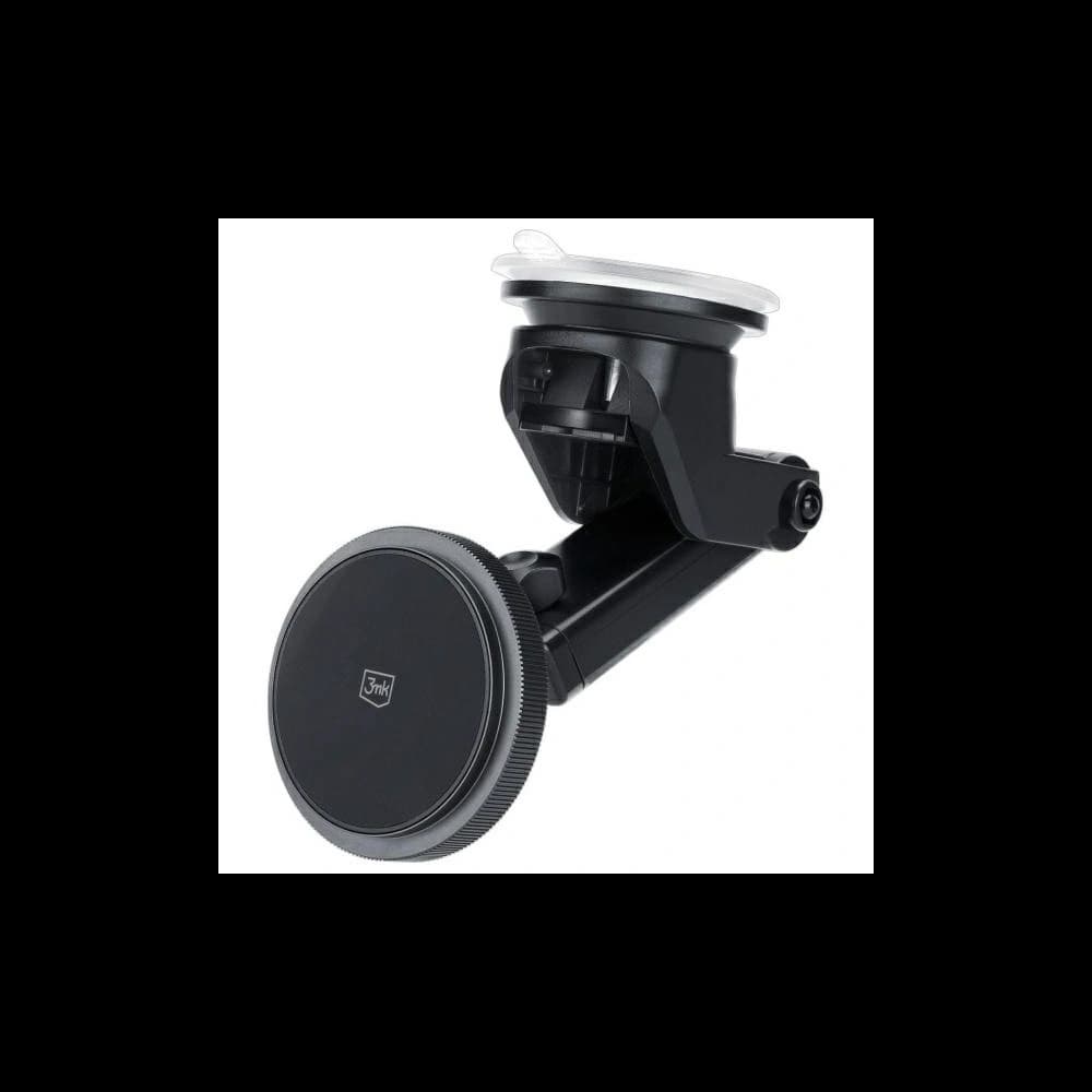 3MK Suport Auto MagCharger 15W Negru pentru Încărcare Wireless pentru Bord - 2