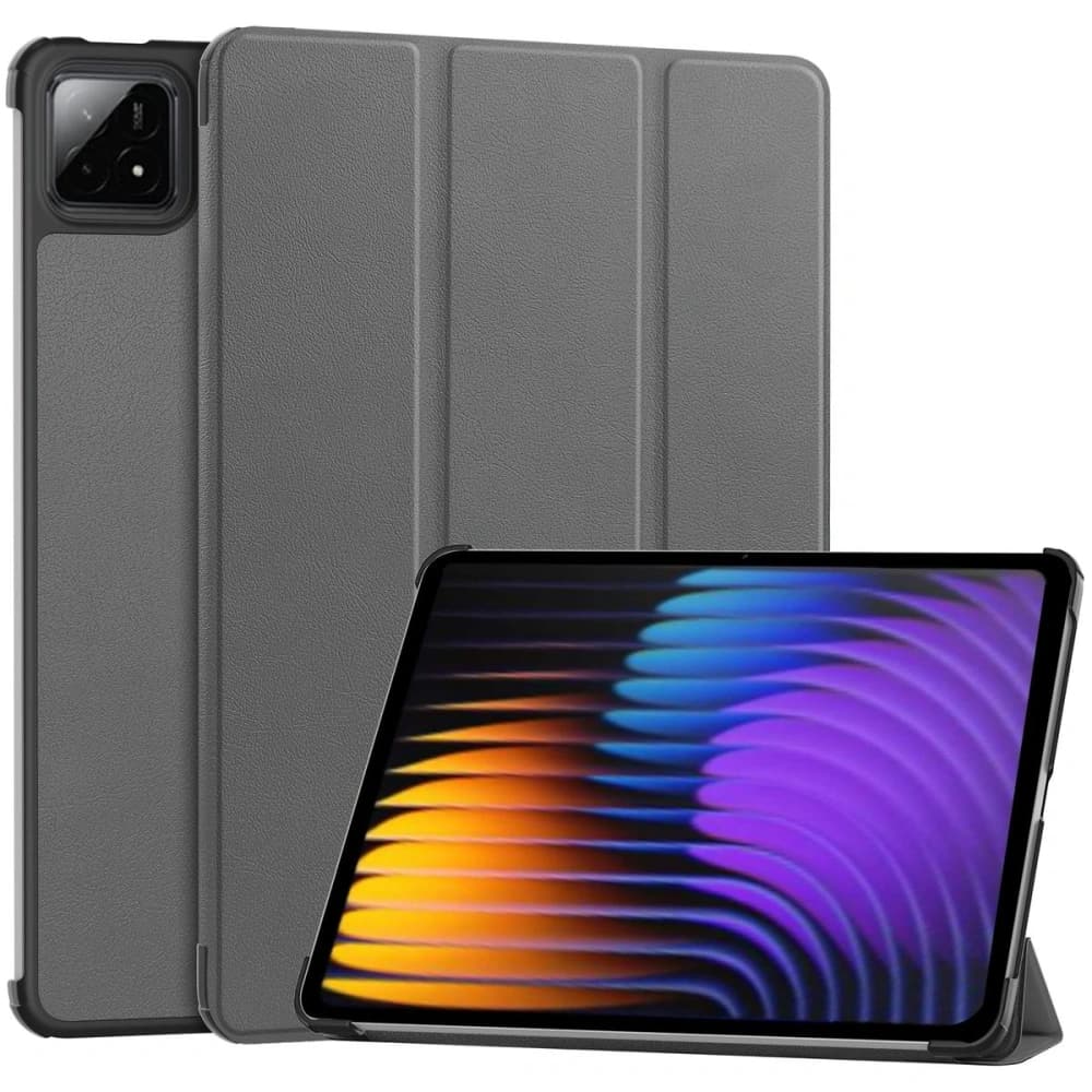 Bizon Case Tab Croc Xiaomi Pad 7 / 7 Pro szürke - 1