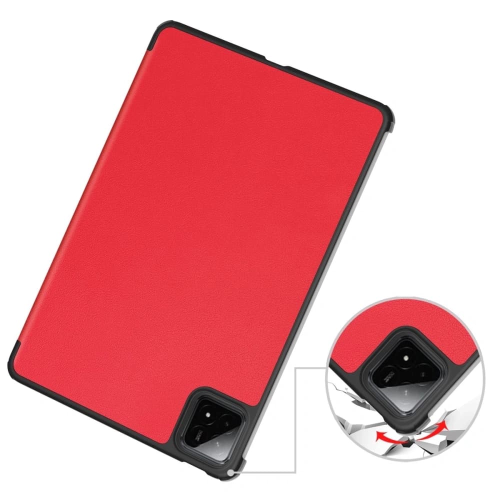 Bizon Case Tab Croc Xiaomi Pad 7 / 7 Pro piros - 3