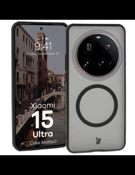 Bizon Case MatteO Magnetic Xiaomi 15 Ultra kouřově černá