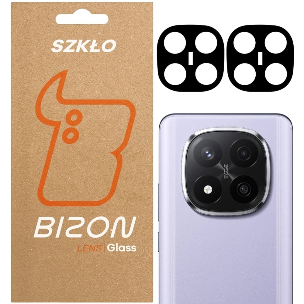 Bizon Glass Silk Lens Xiaomi Redmi Note 14 Pro Plus 5G [2 PACK] - 1