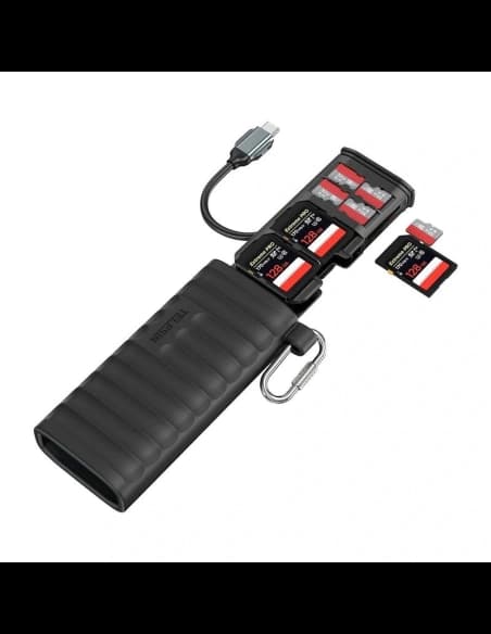 TELESIN Multifunctional SD and TF Card Reader (S6-MCR-01)