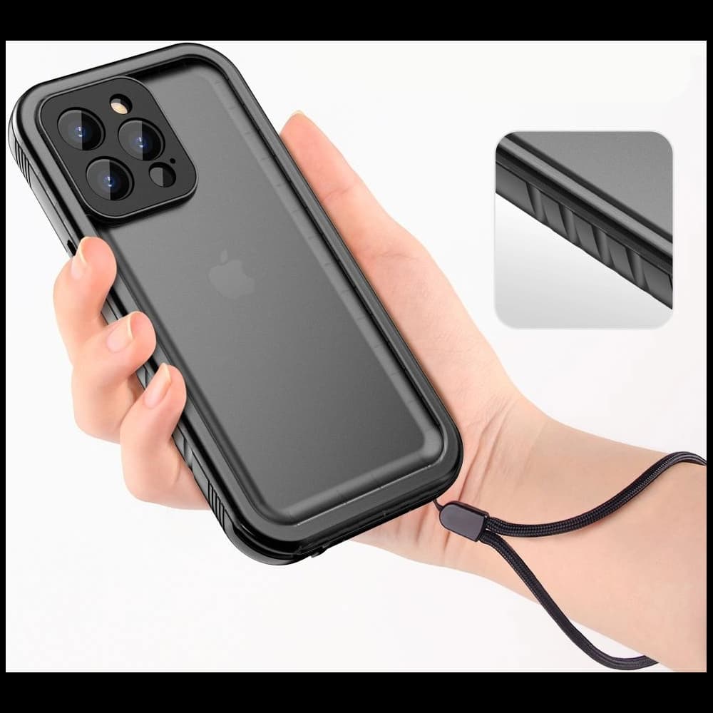 [CR] Husă impermeabilă Tech-Protect Shellbox IP68 Apple iPhone 11 Negru - 3